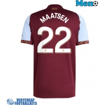 Aston Villa Ian Maatsen #22 Replica Home Shirt 2025-26 Short Sleeve